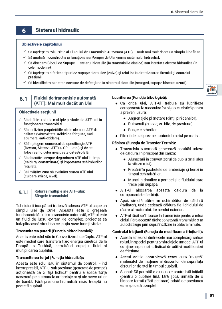 Cutii de viteze automate : Constructie - Functionare - Intretinere - Reparatii 14
