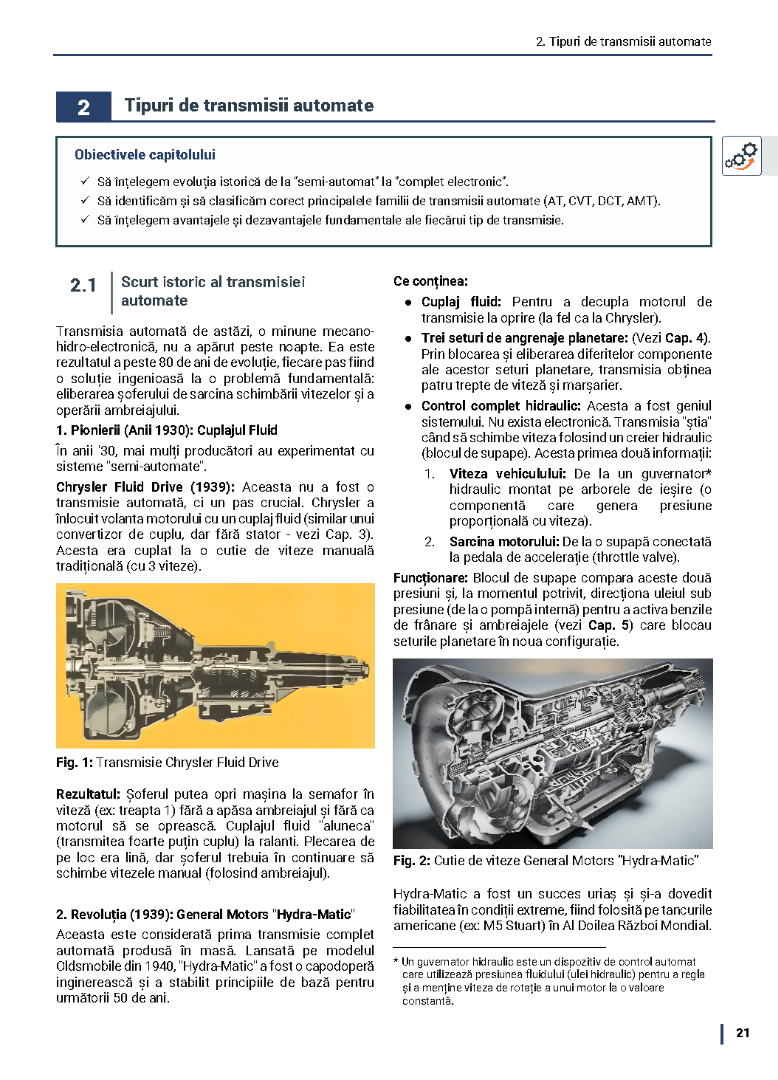 Cutii de viteze automate : Constructie - Functionare - Intretinere - Reparatii 10
